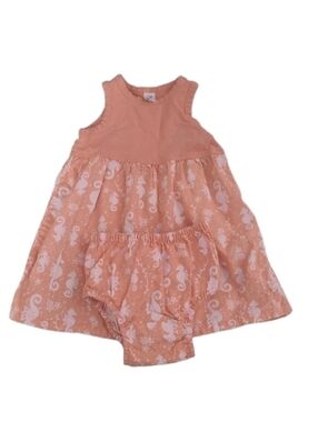 GAP Toddler 6-12 Mo. Peach Swim Cover Set.